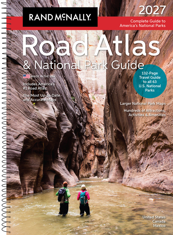 2027 Road Atlas & National Park Guide by Rand McNally – Metsker Maps