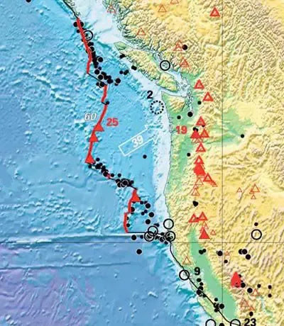This Dynamic Planet - World Tectonics Map