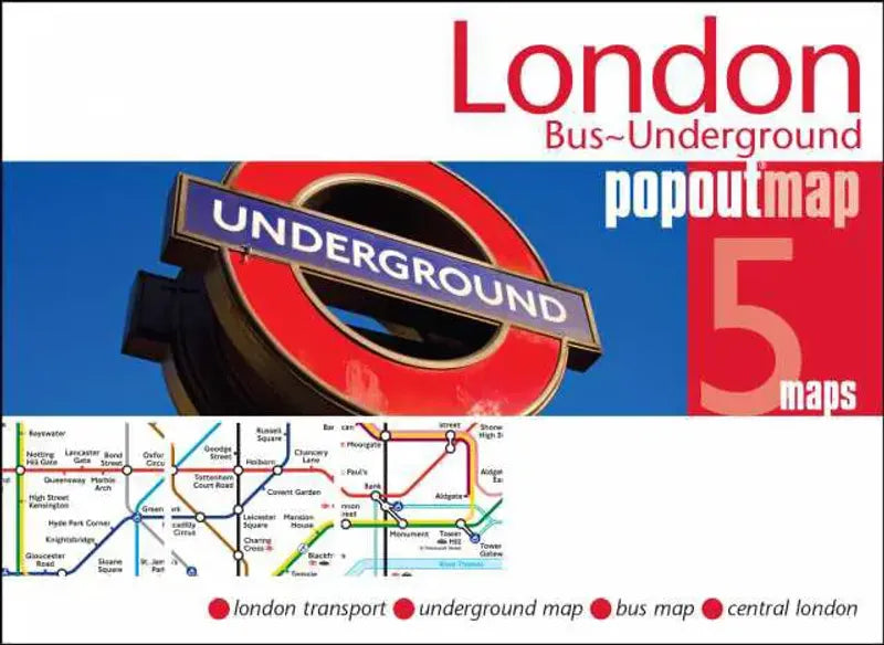 London Underground Popout Map
