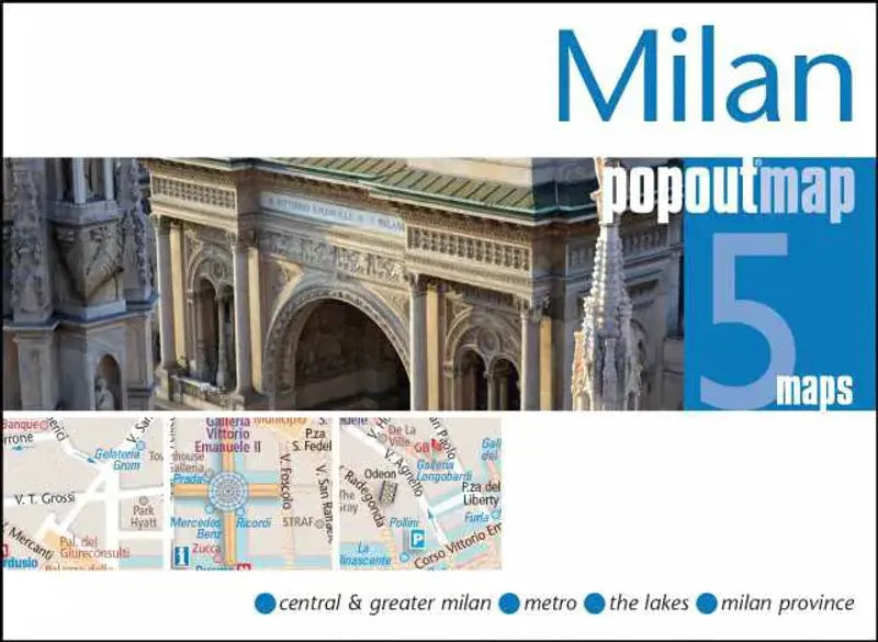 Milan Popout Map