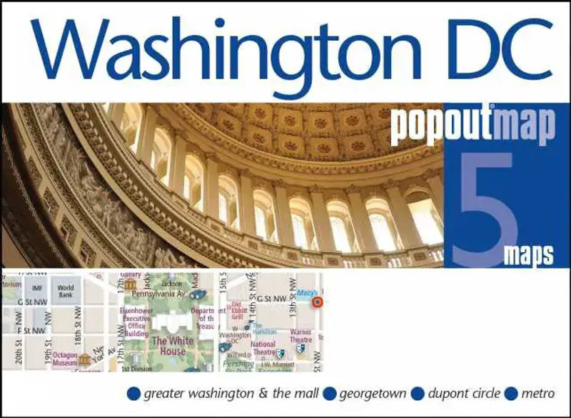 Washington DC Popout Map
