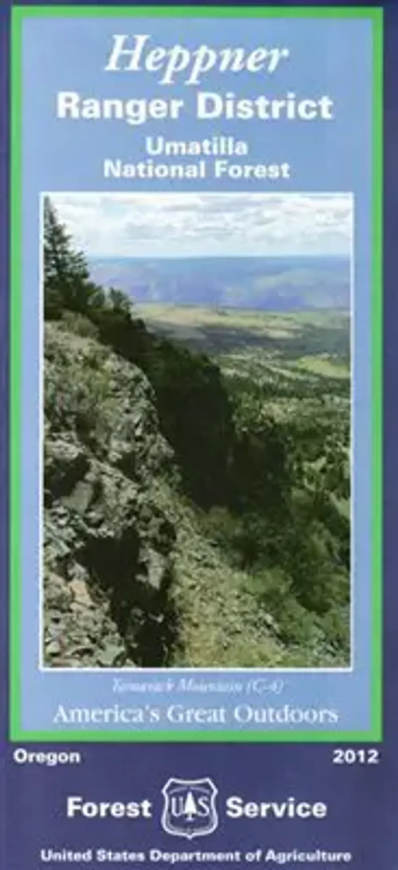 Heppner Ranger District Map