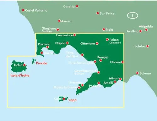 Gulf of Naples, Italy by Freytag & Berndt