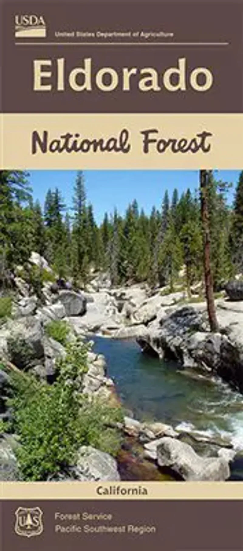 Eldorado National Forest Map