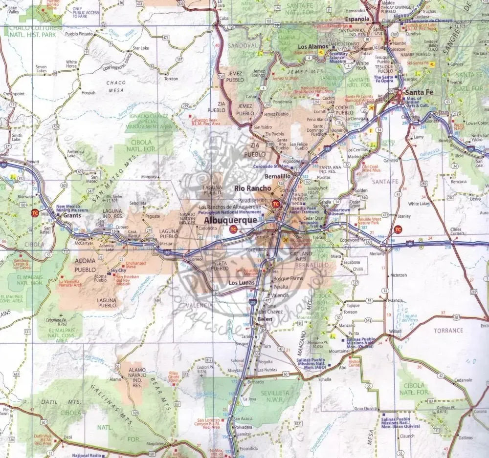 Four Corners Regional Map