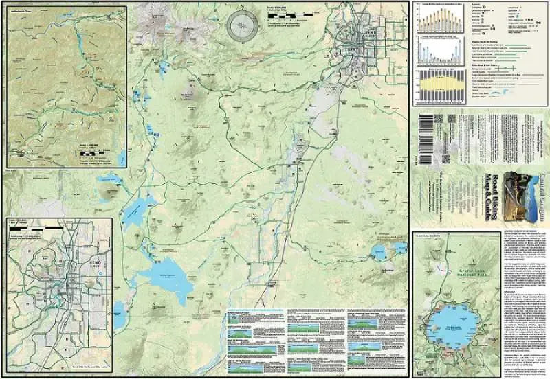 Central Oregon Road Biking Map