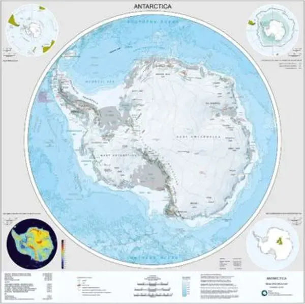 Antarctica & The Arctic Map