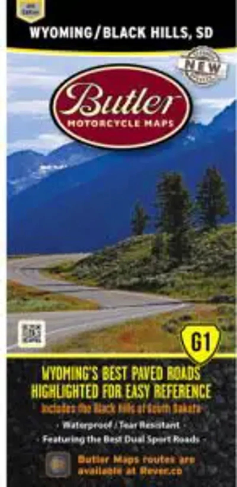 Wyoming Motorcyle Map
