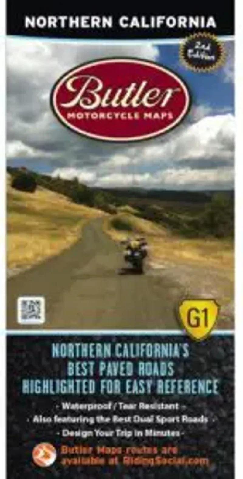 Northern California Motorcyle Map