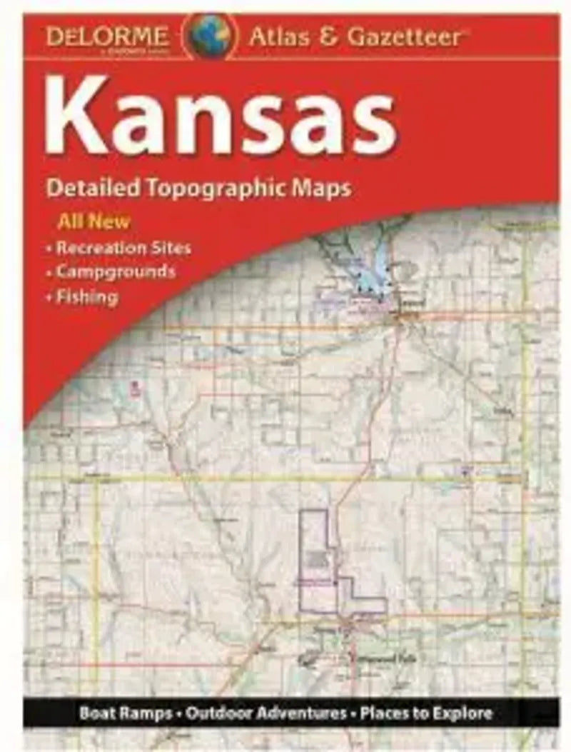 Kansas Atlas & Gazetteer by DeLorme