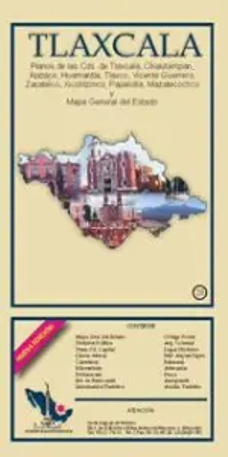 Tlaxcala, Mexico State Map