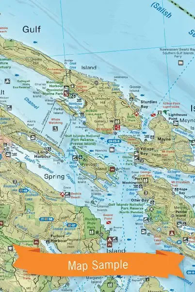Vancouver Island (South) Map