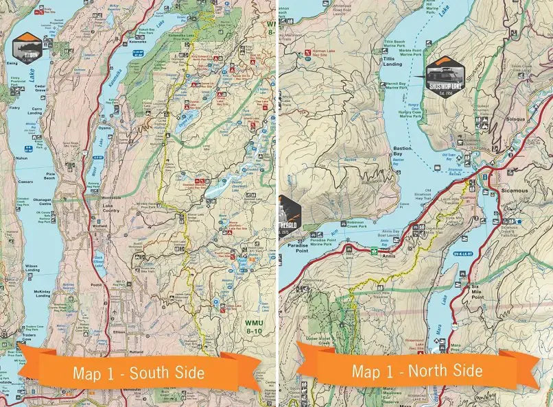 Okanagan Valley Backroad Map