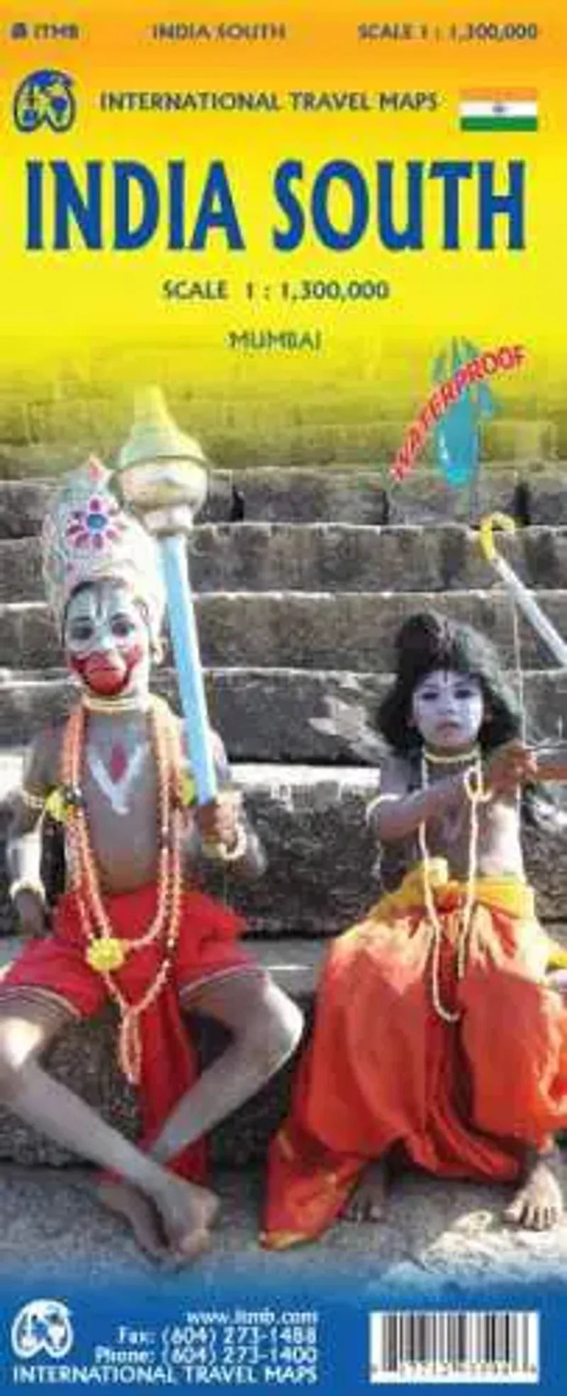 India, South Travel Map