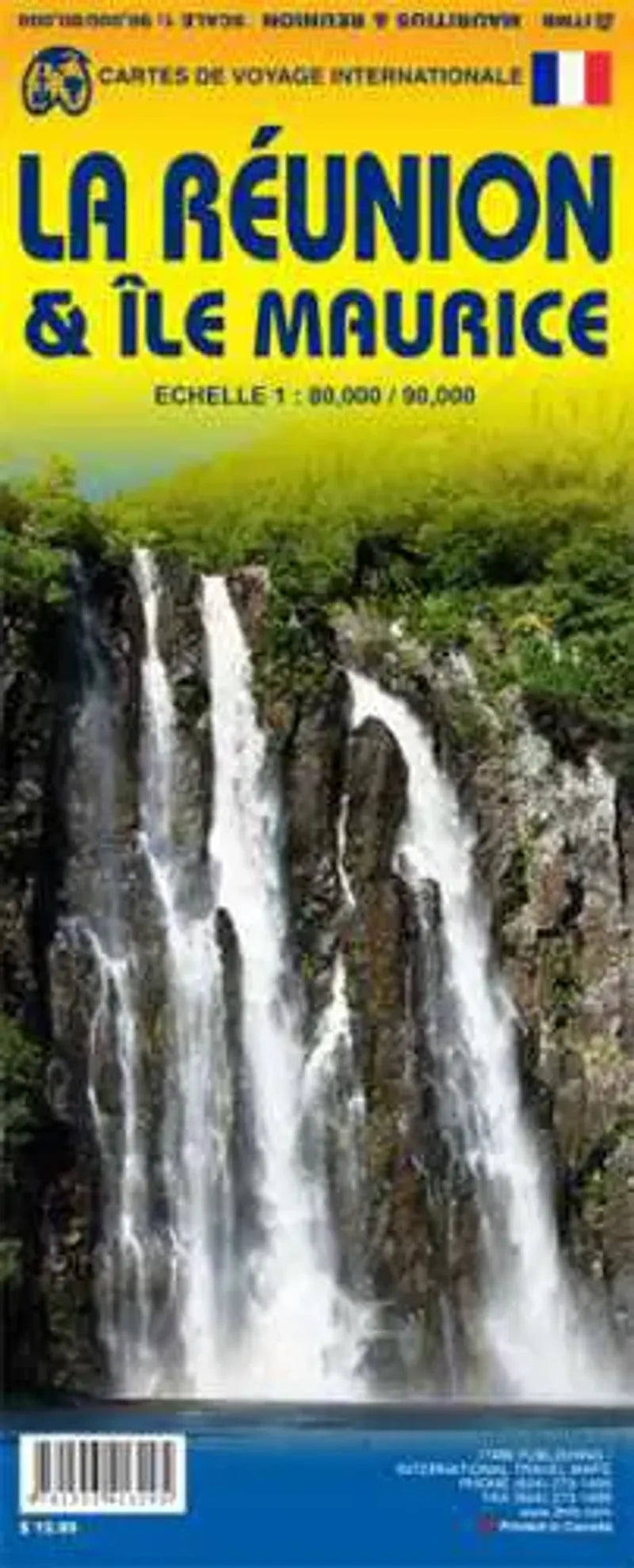 Mauritius & Reunion Travel Map