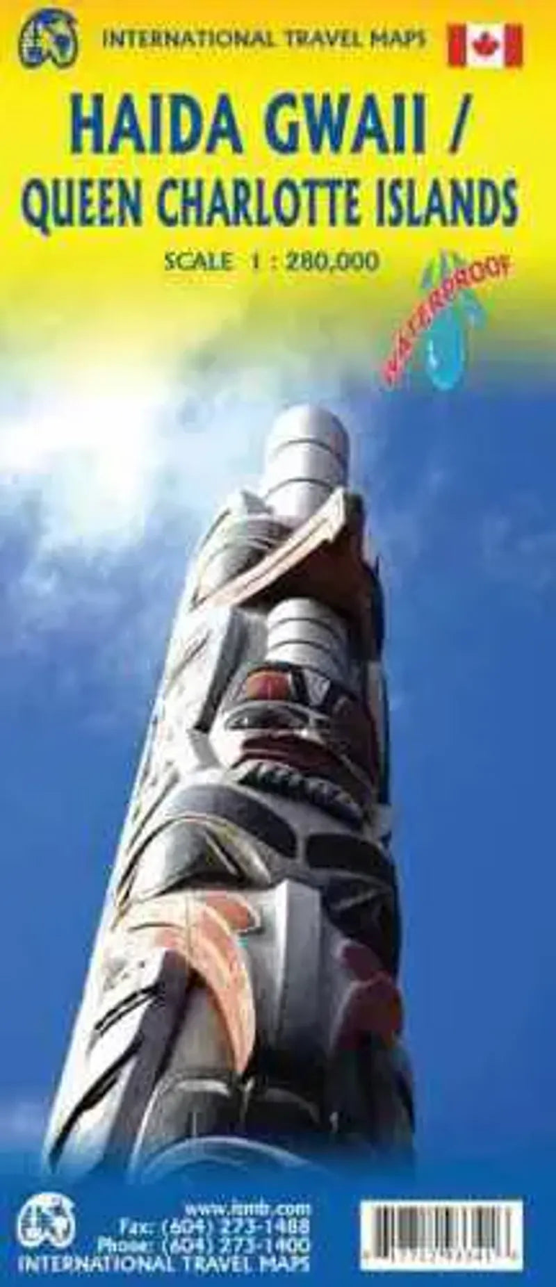 Queen Charlotte Islands/Haida Gwaii Map