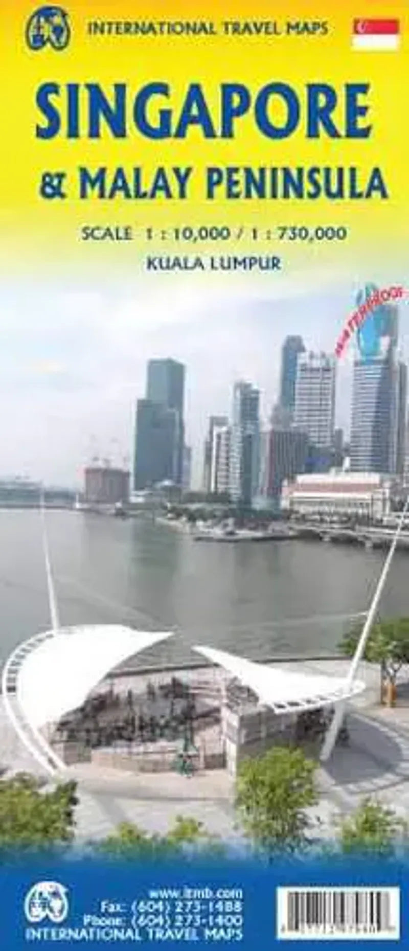 Singapore / Malay Peninsula Travel Map