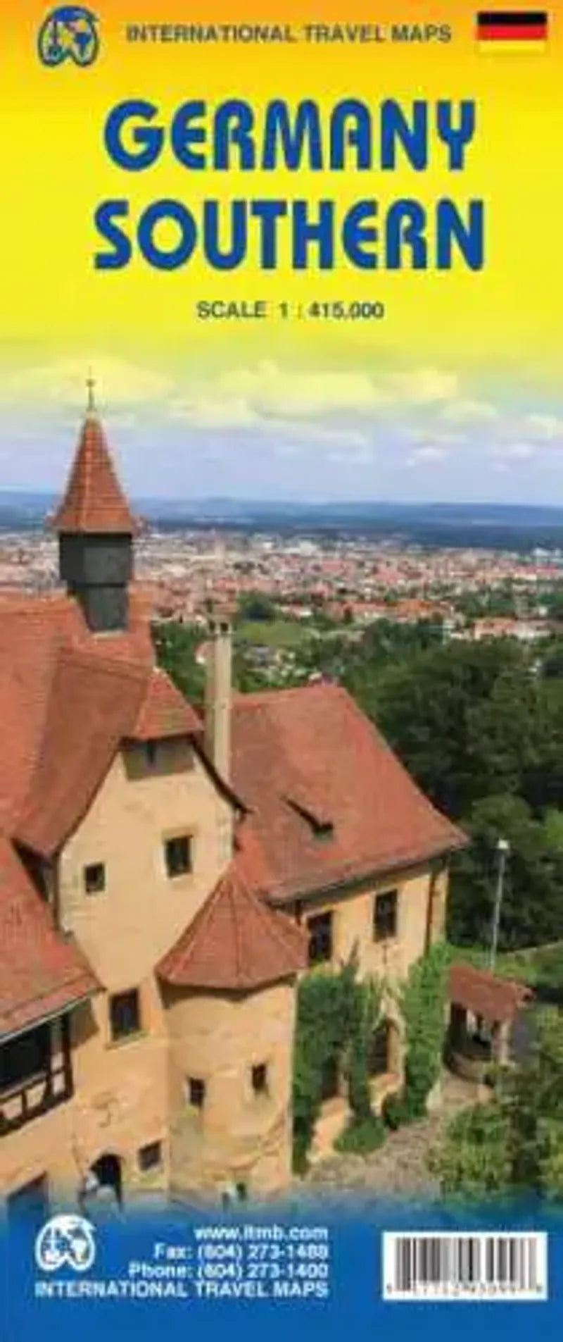 Southern Germany Travel Map