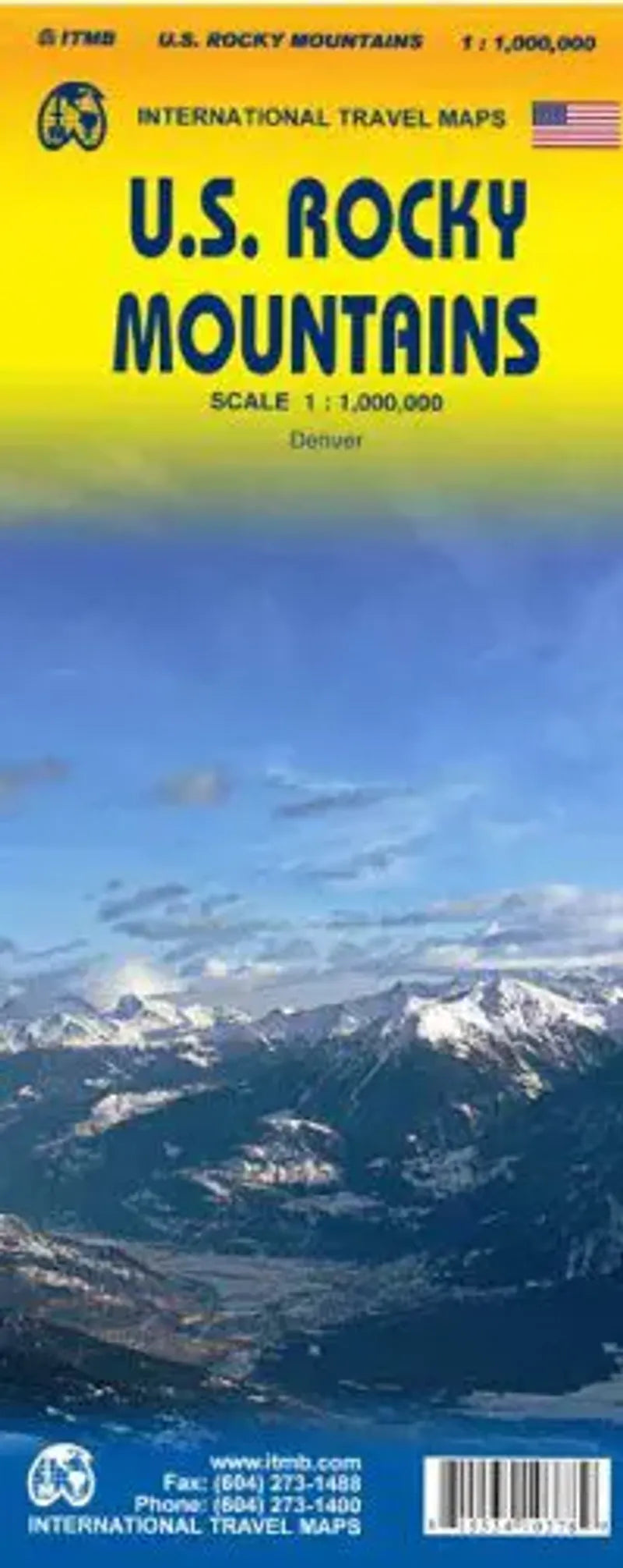 U.S. Rocky Mountains Map
