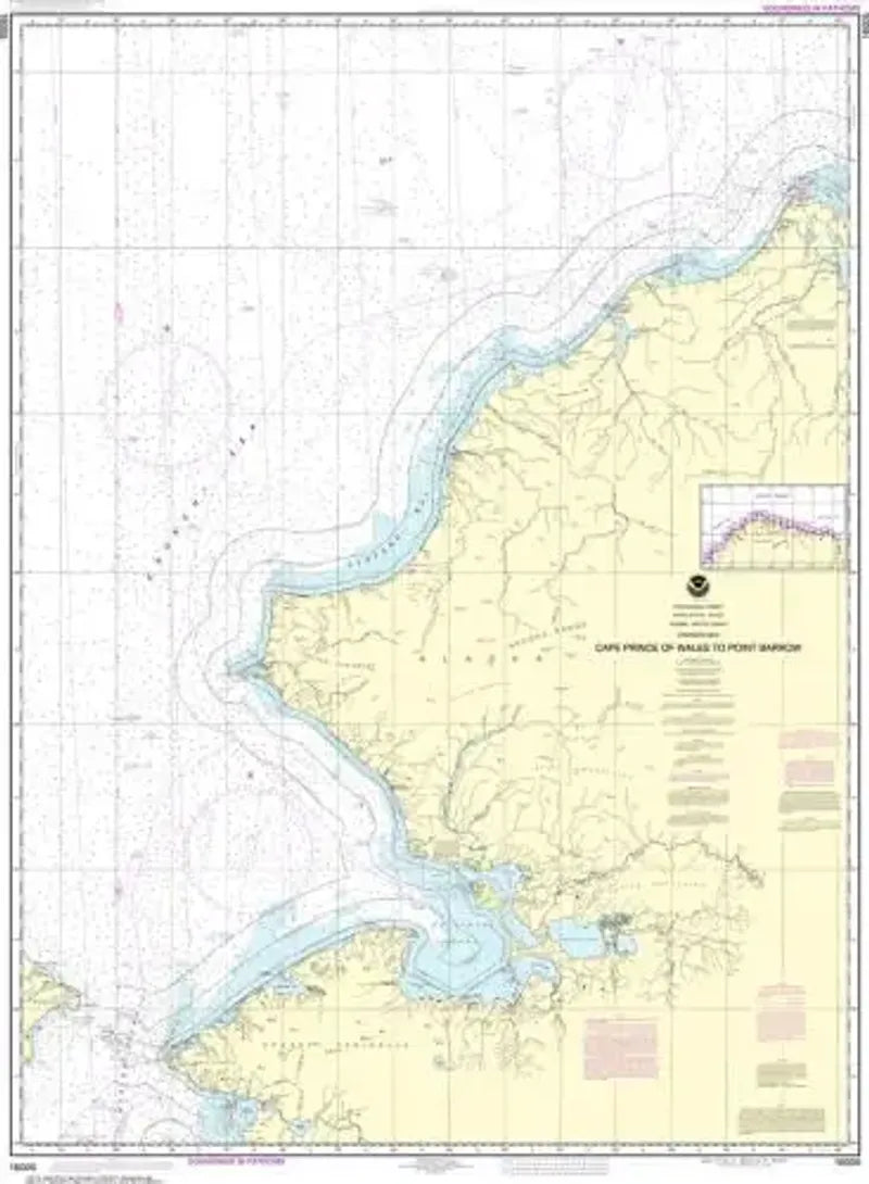 Nautical Chart 16005, Cape Prince of Wales to Point Barrow
