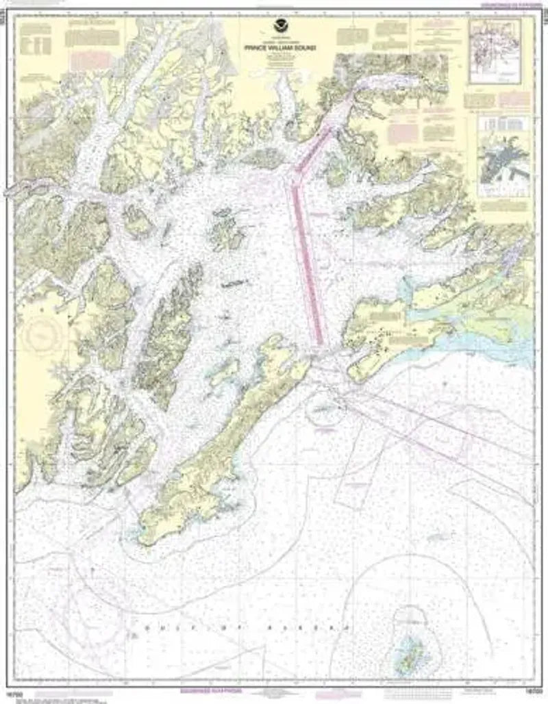 Nautical Chart 16700, Prince William Sound
