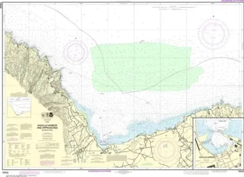 Nautical Chart 19342 - Kahului Harbor, Maui