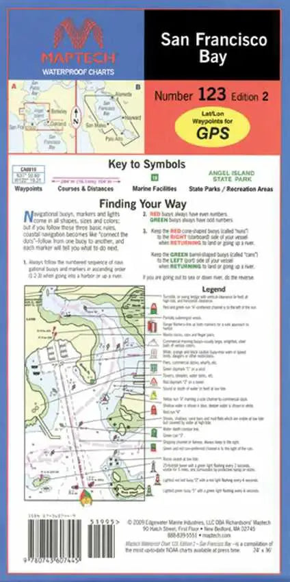 San Francisco Bay Nautical Chart