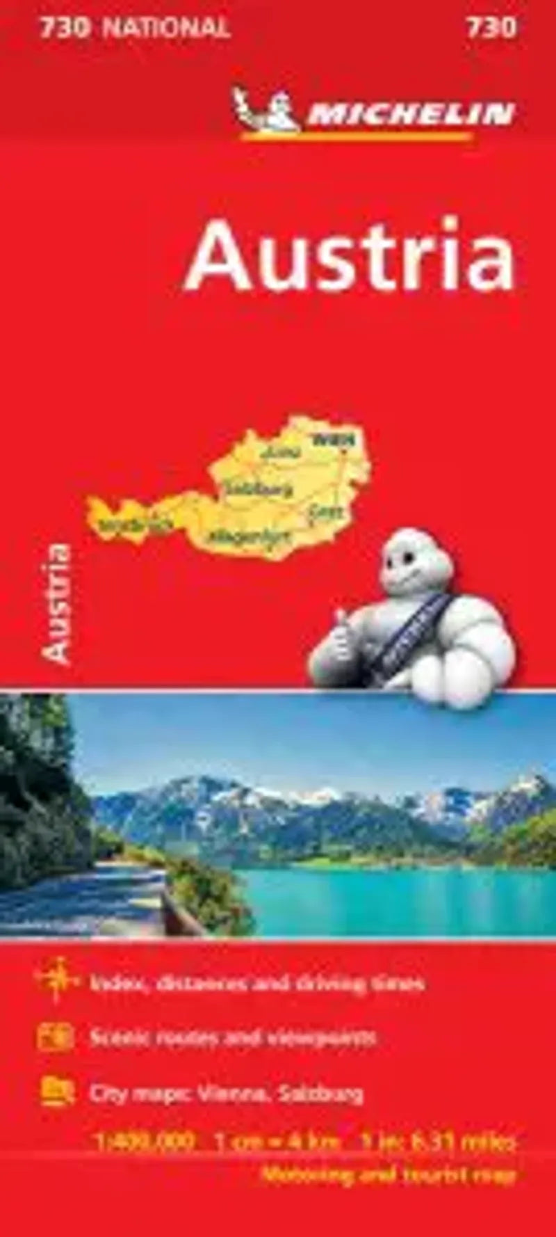 Austria Travel Map