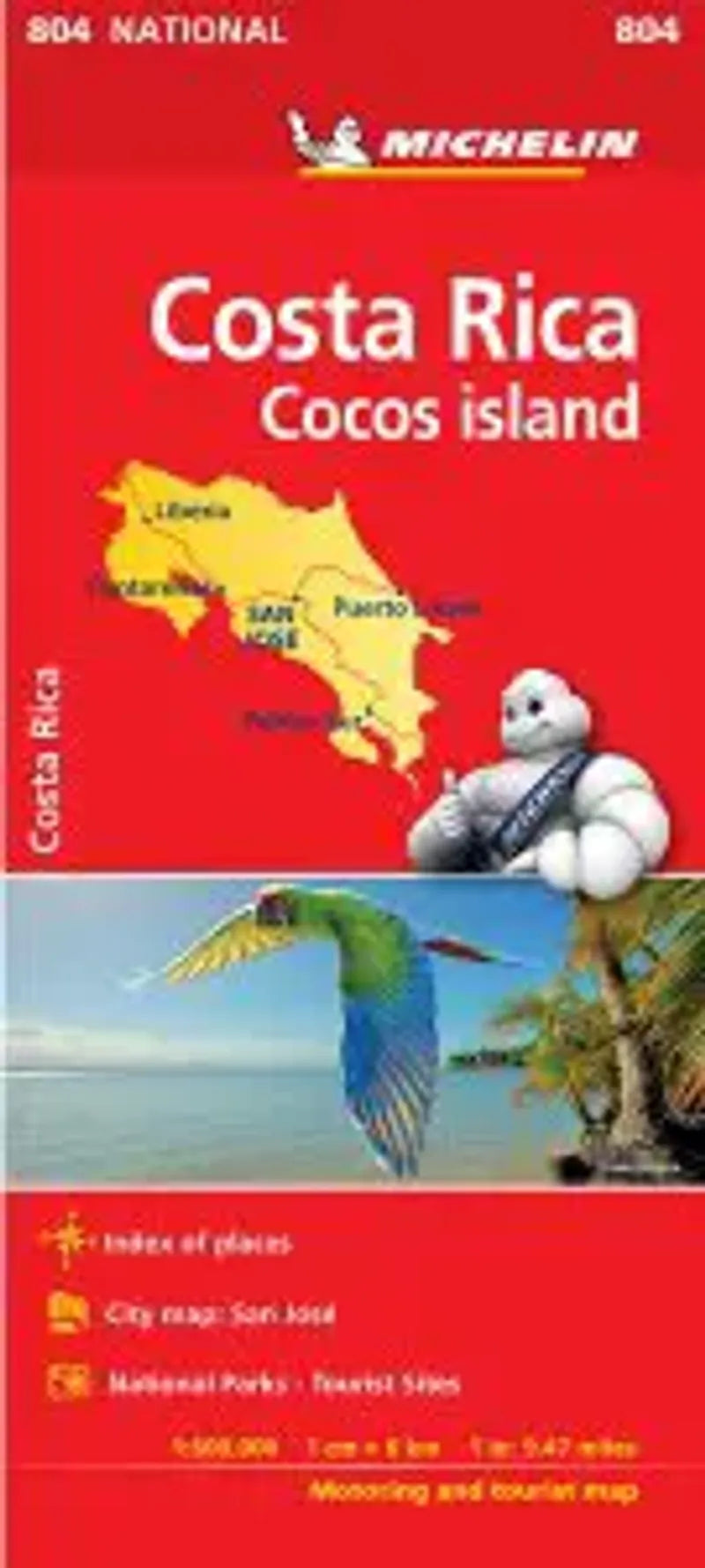 Costa Rica Travel Map