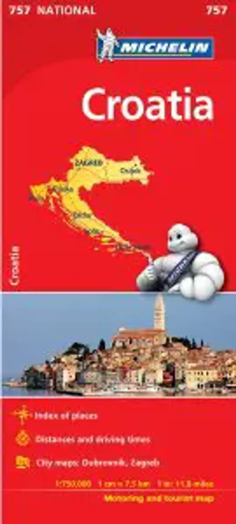 Croatia Travel Map