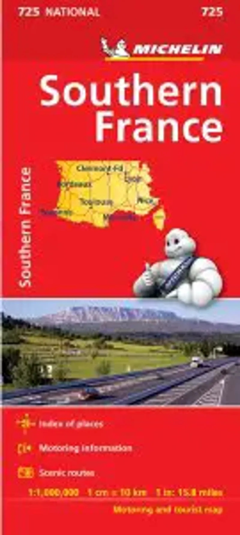 Southern France Road Map