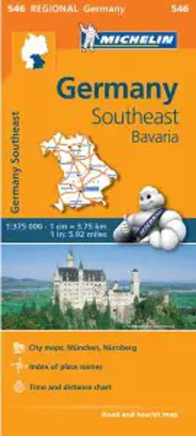 Germany Southeast Map