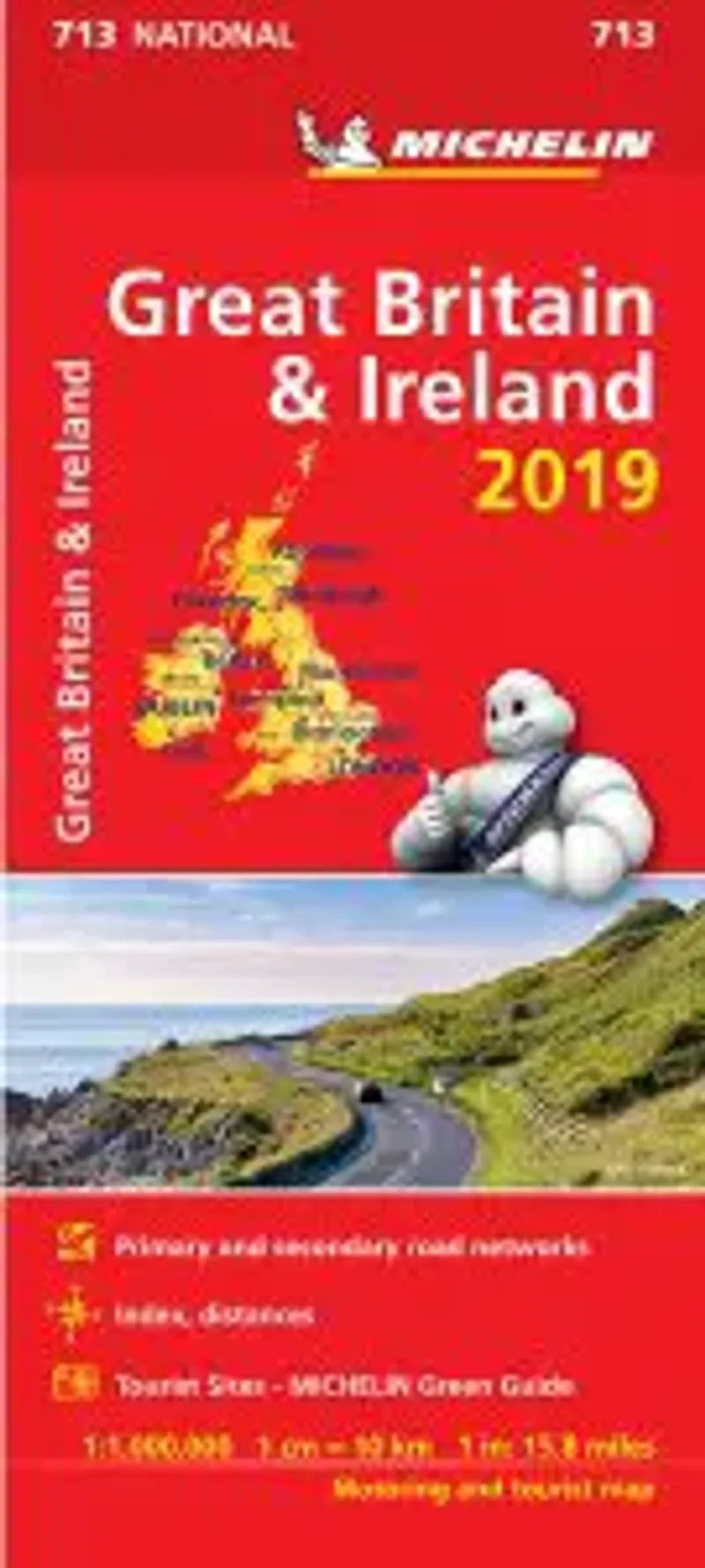 Great Britain & Ireland Travel Map