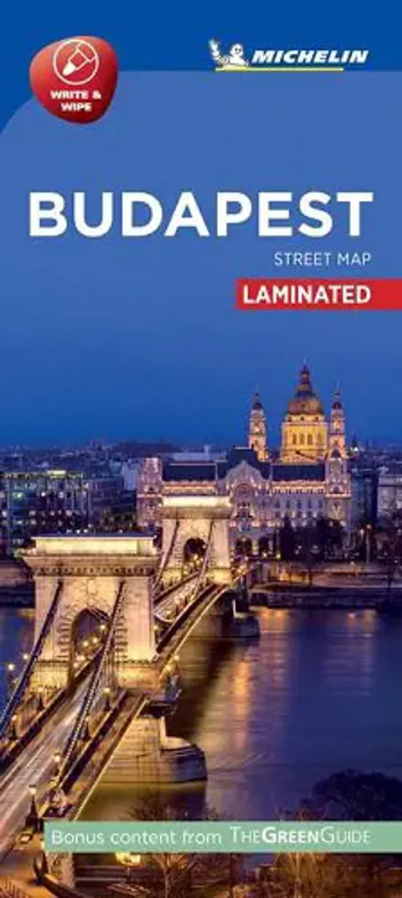 Budapest Laminated Map