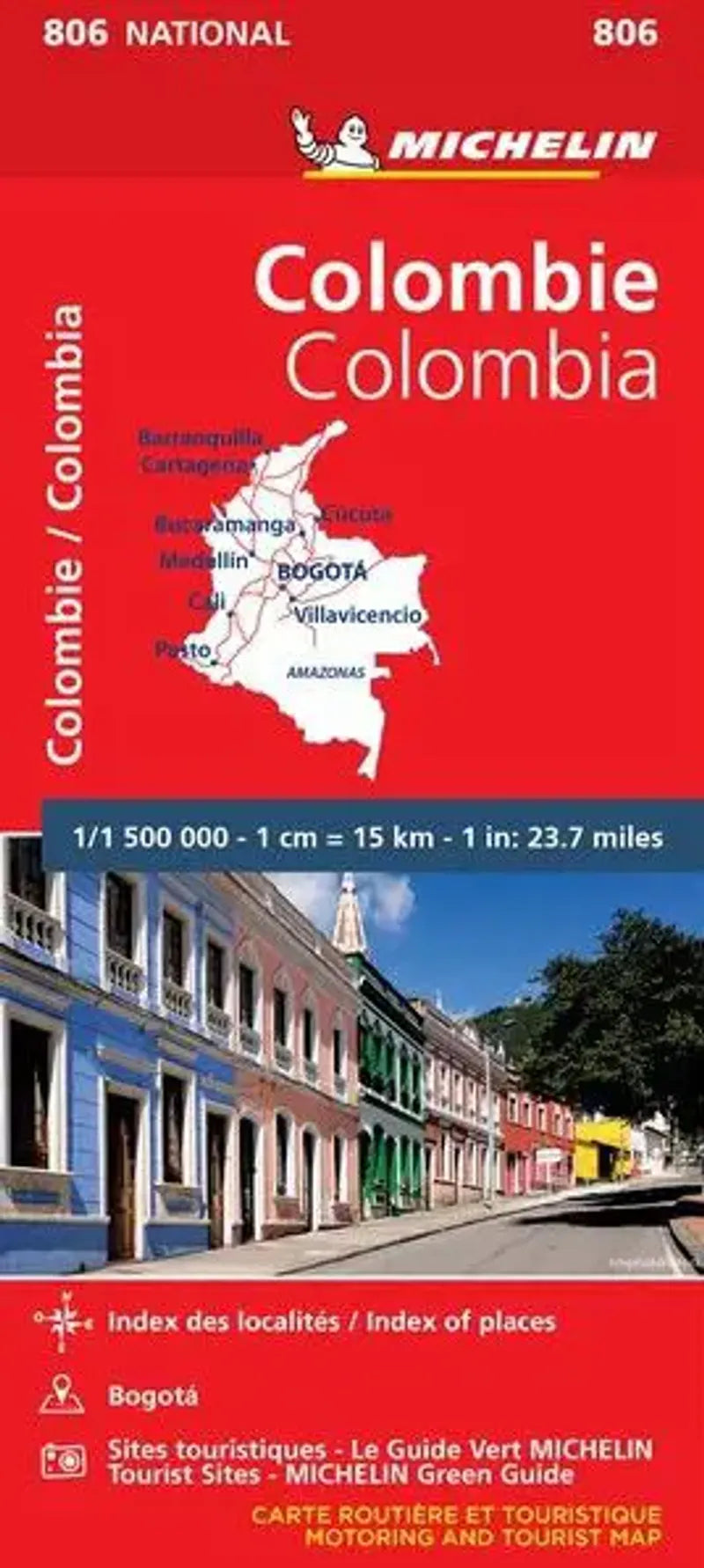 Colombia Travel Map