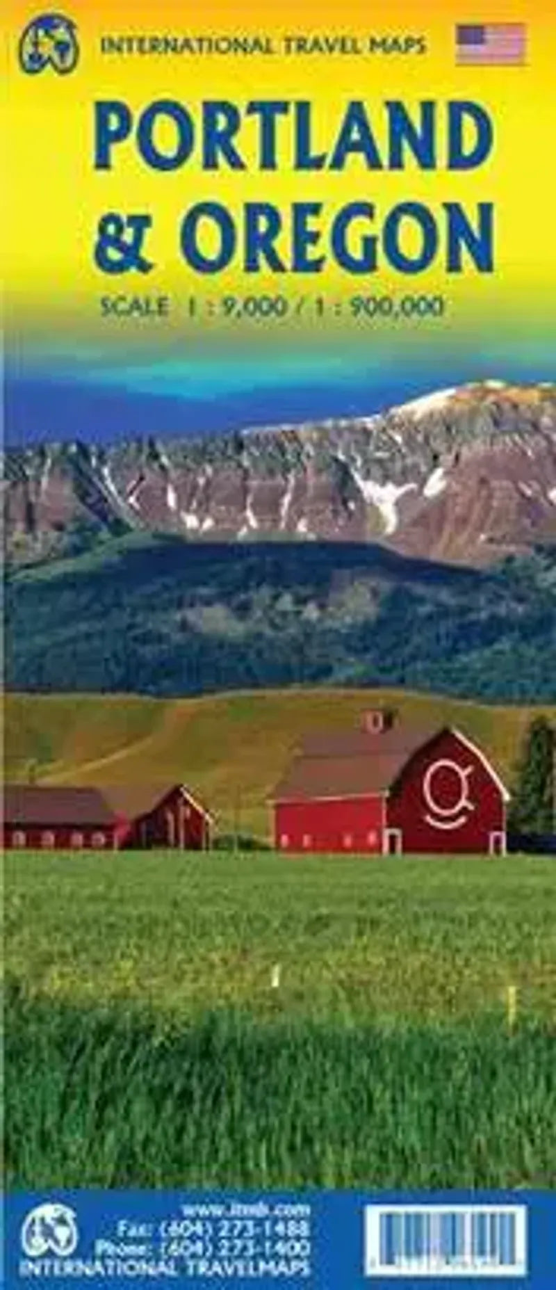 Portland & Oregon Travel Map