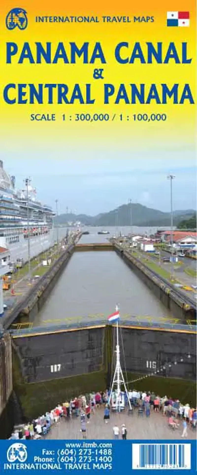 Panama Canal & Central Travel Map
