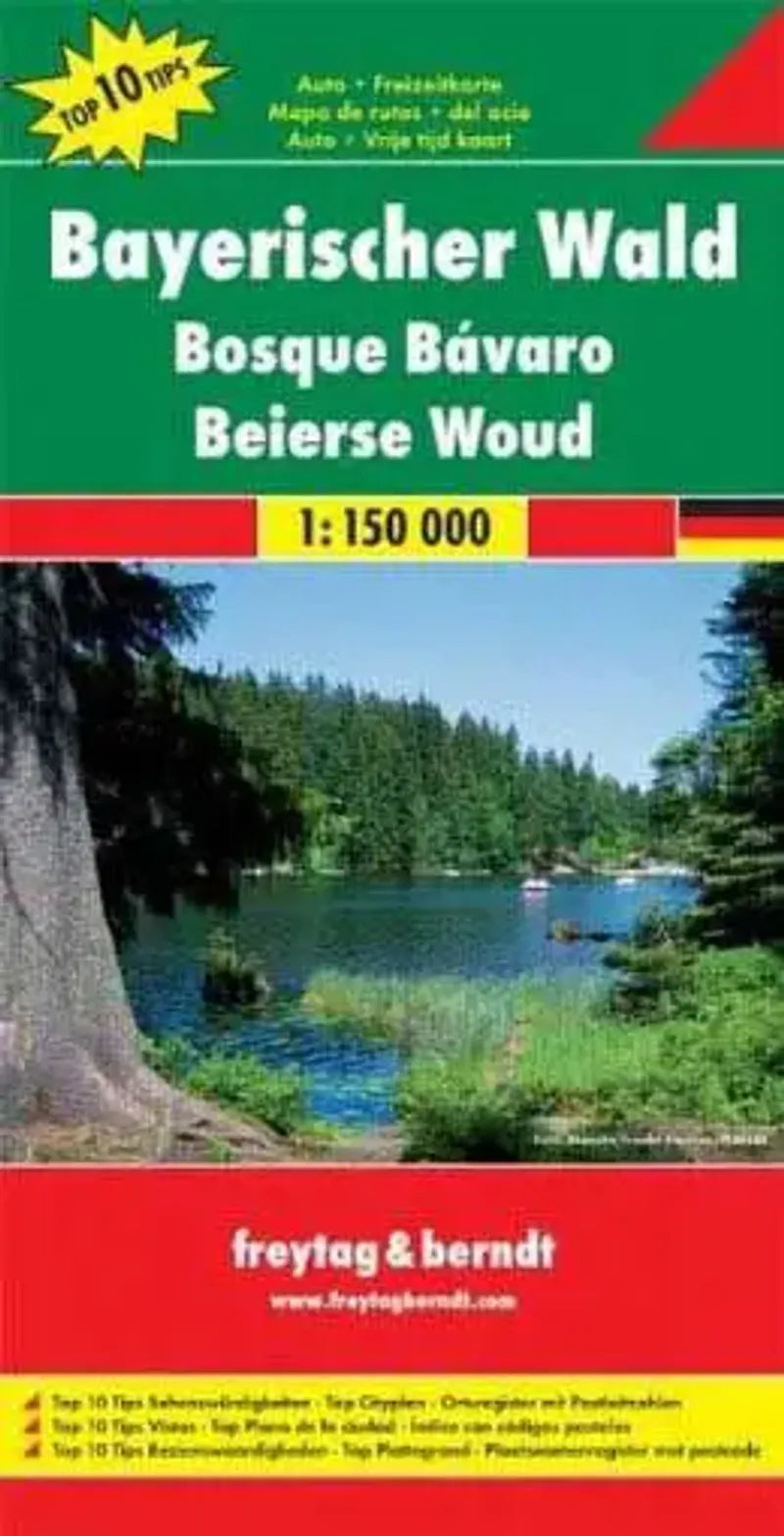 Bavarian Forest Map l Freytag & Berndt