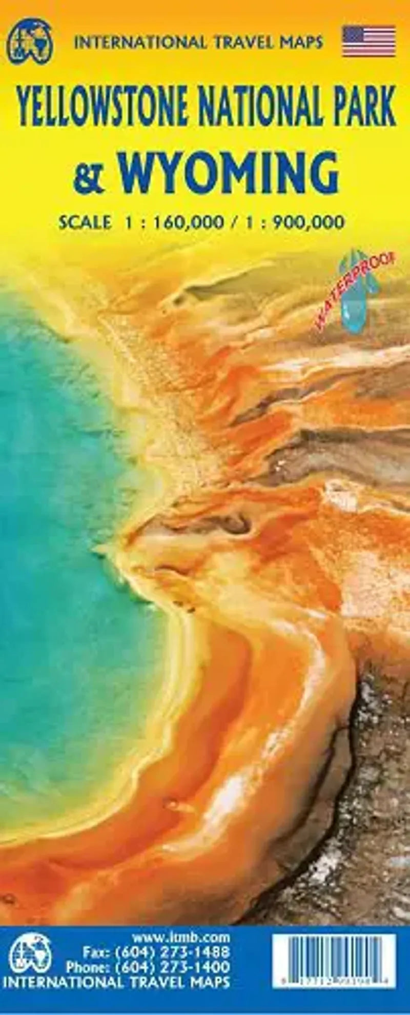Yellowstone NP & Wyoming Recreation Map