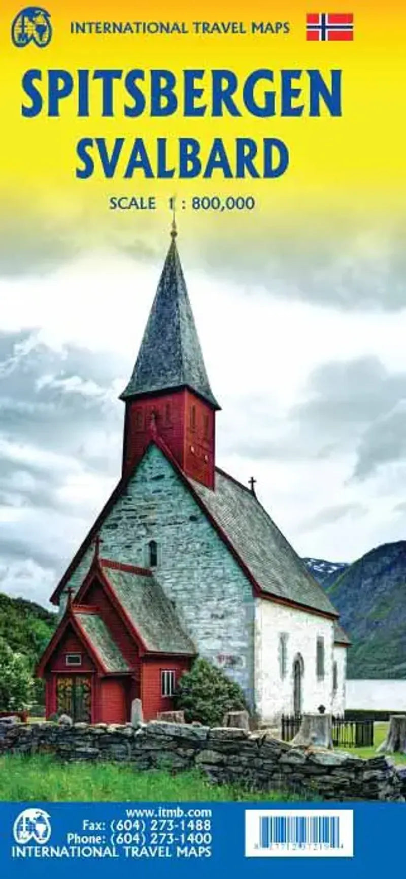 Spitsbergen & Svalbard Travel Map
