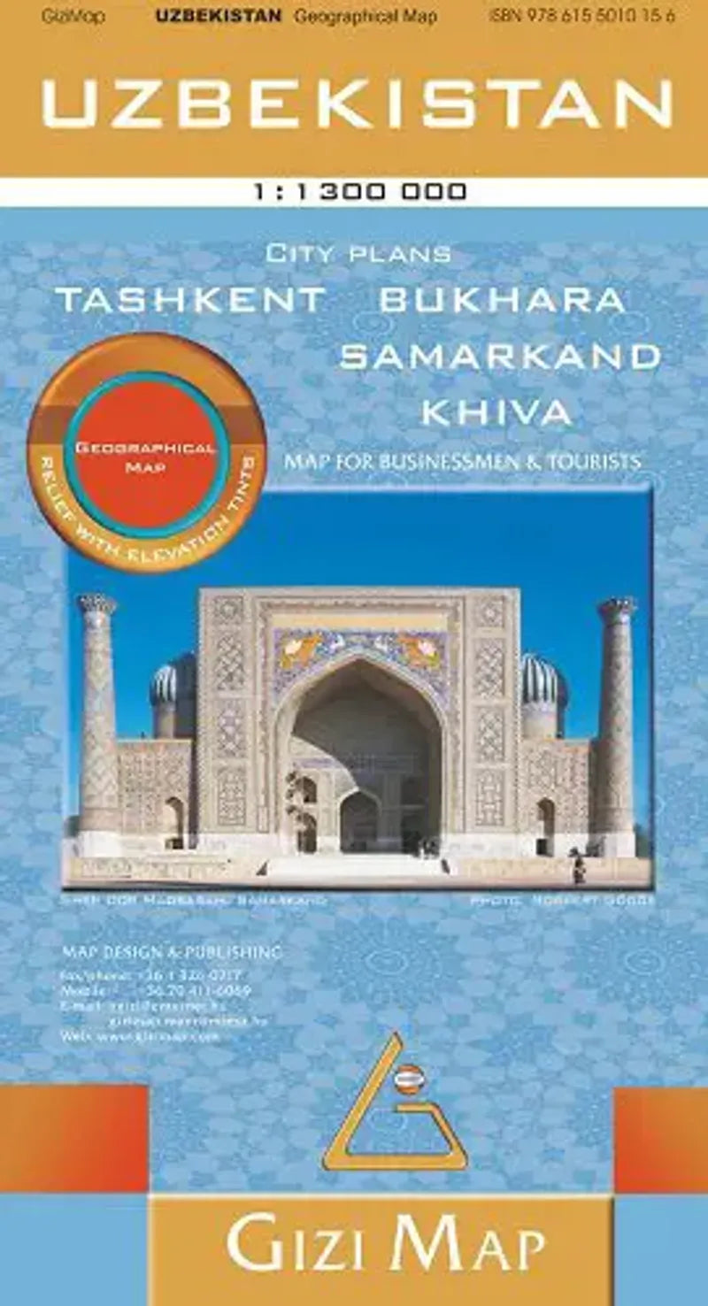 Uzbekistan Travel Map l Gizi