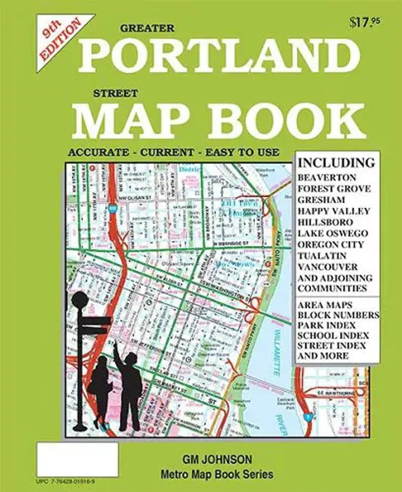 Portland Map Book by GM Johnson