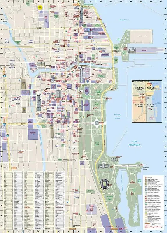 Chicago Destination Map