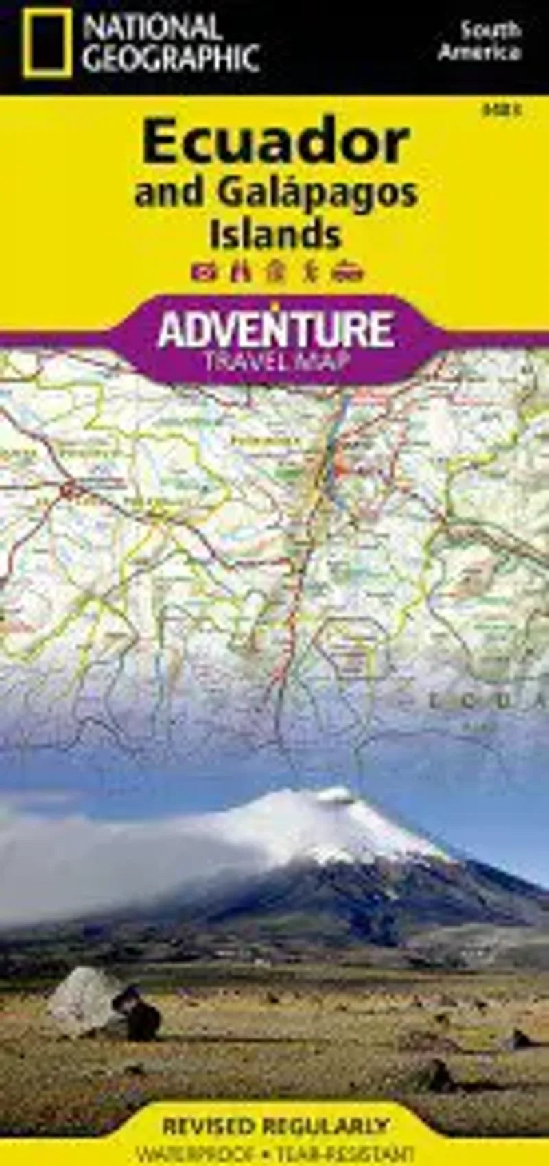 Ecuador & Galapagos Islands Travel Map