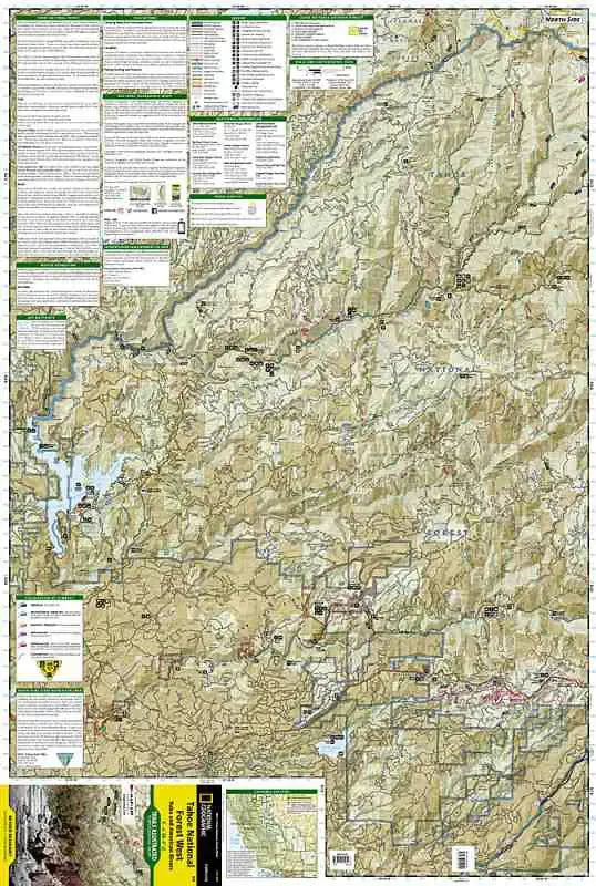 Tahoe National Forest West Map