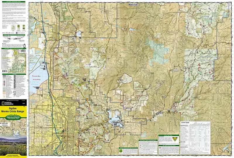 Ogden - Monte Cristo Range Map