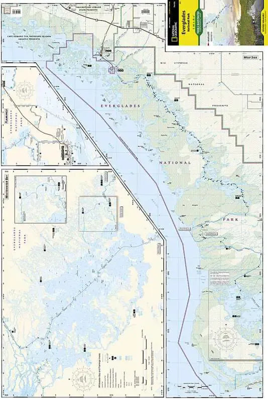 Everglades National Park Map