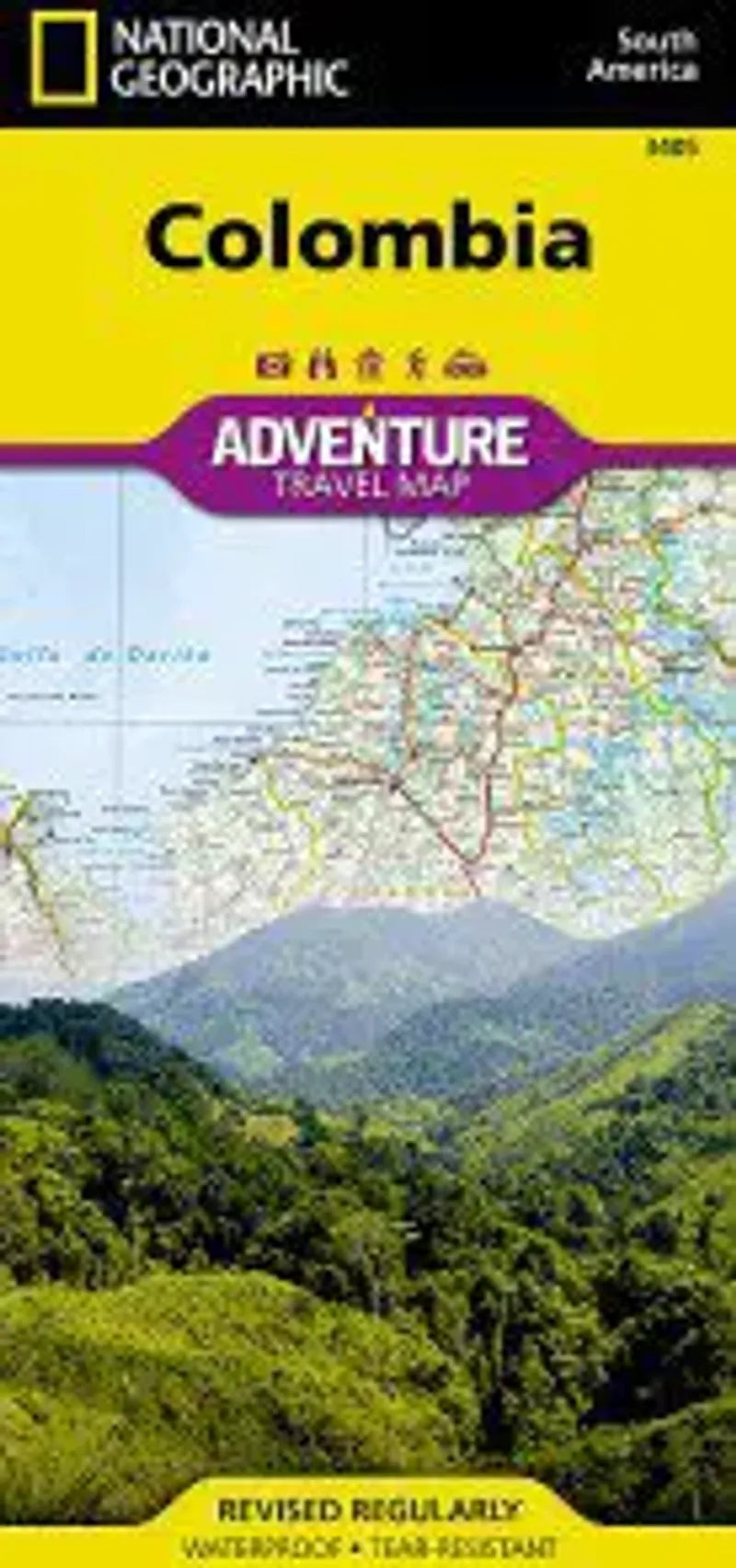 Colombia Travel Map