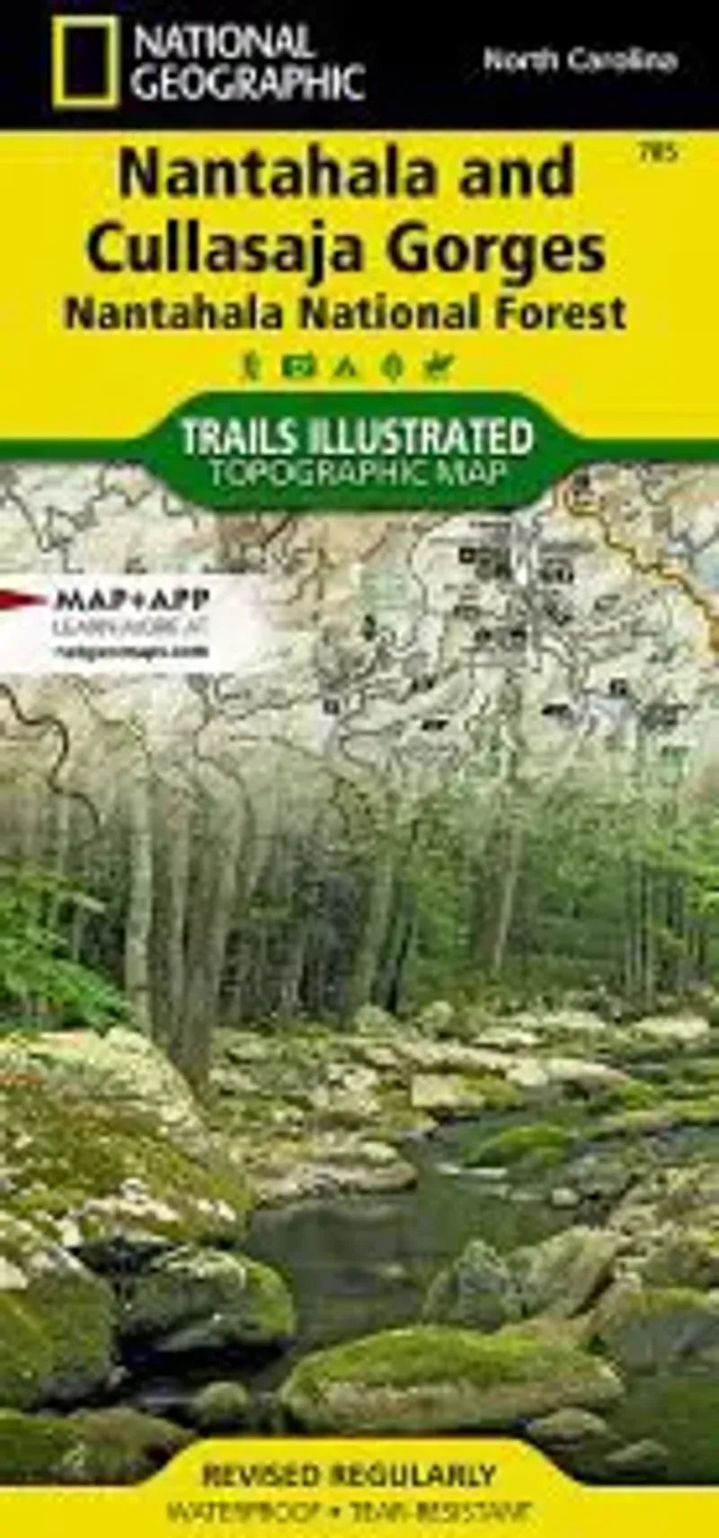 Nantahala & Cullasaja Gorges Map