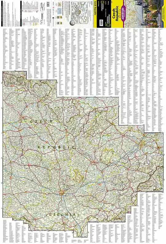 Czech Republic Travel Map